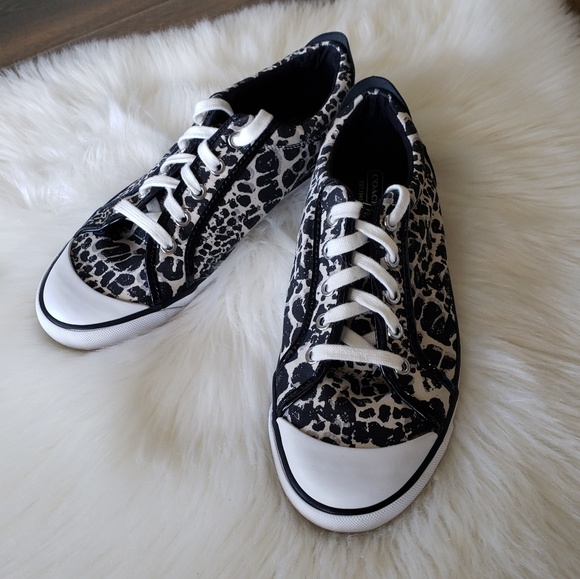 Coach Shoes - B2G1 Coach Barrett Leopard Pattern Sneakers